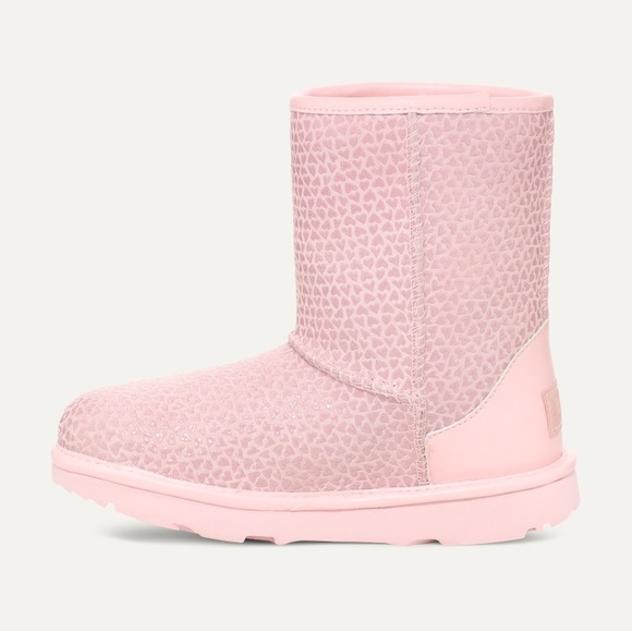 NEW UGG Classic II Gel Hearts in pink size EU 38 (women’s 7/Big girls 6) - Picture 3 of 7